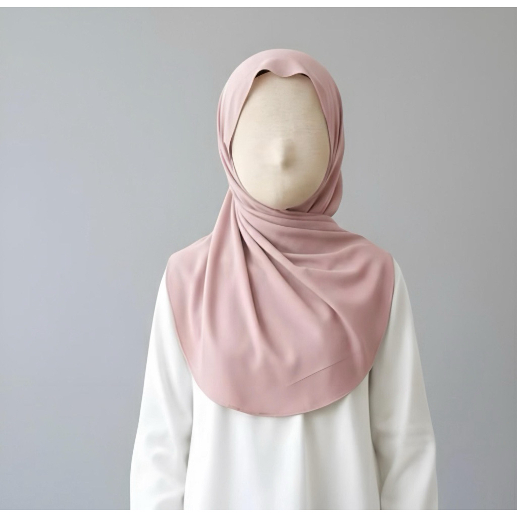 Jilbab Instan Jilo Anak Perempuan Bahan Kaos Rayon Usia 2-12 Tahun