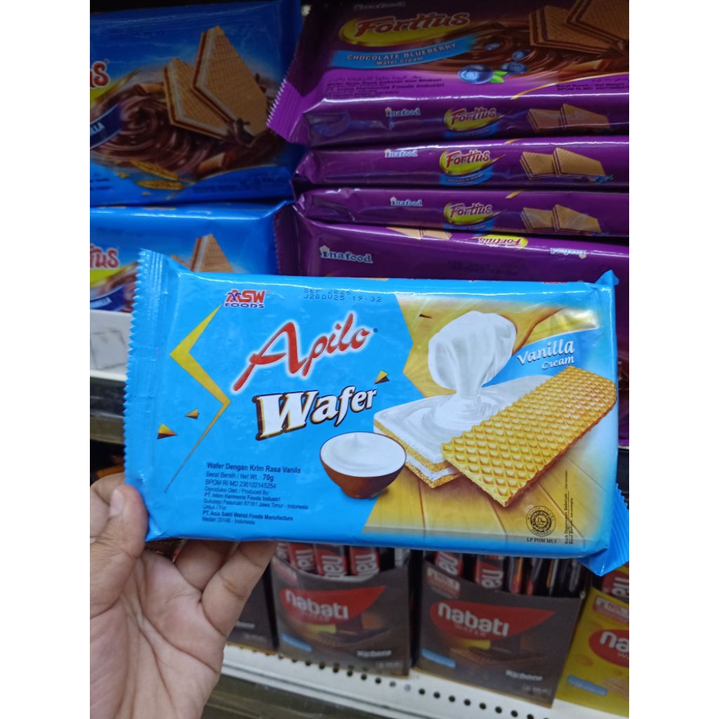 apilo wafer vanila 70g