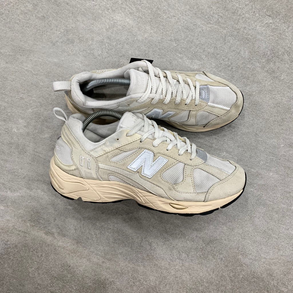 New Balance 878 White Grey