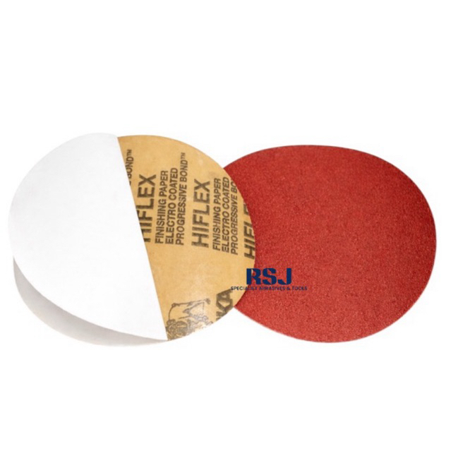 100 pcs-amplas bulat 5 inch Stikit P80 Mirka Hiflex