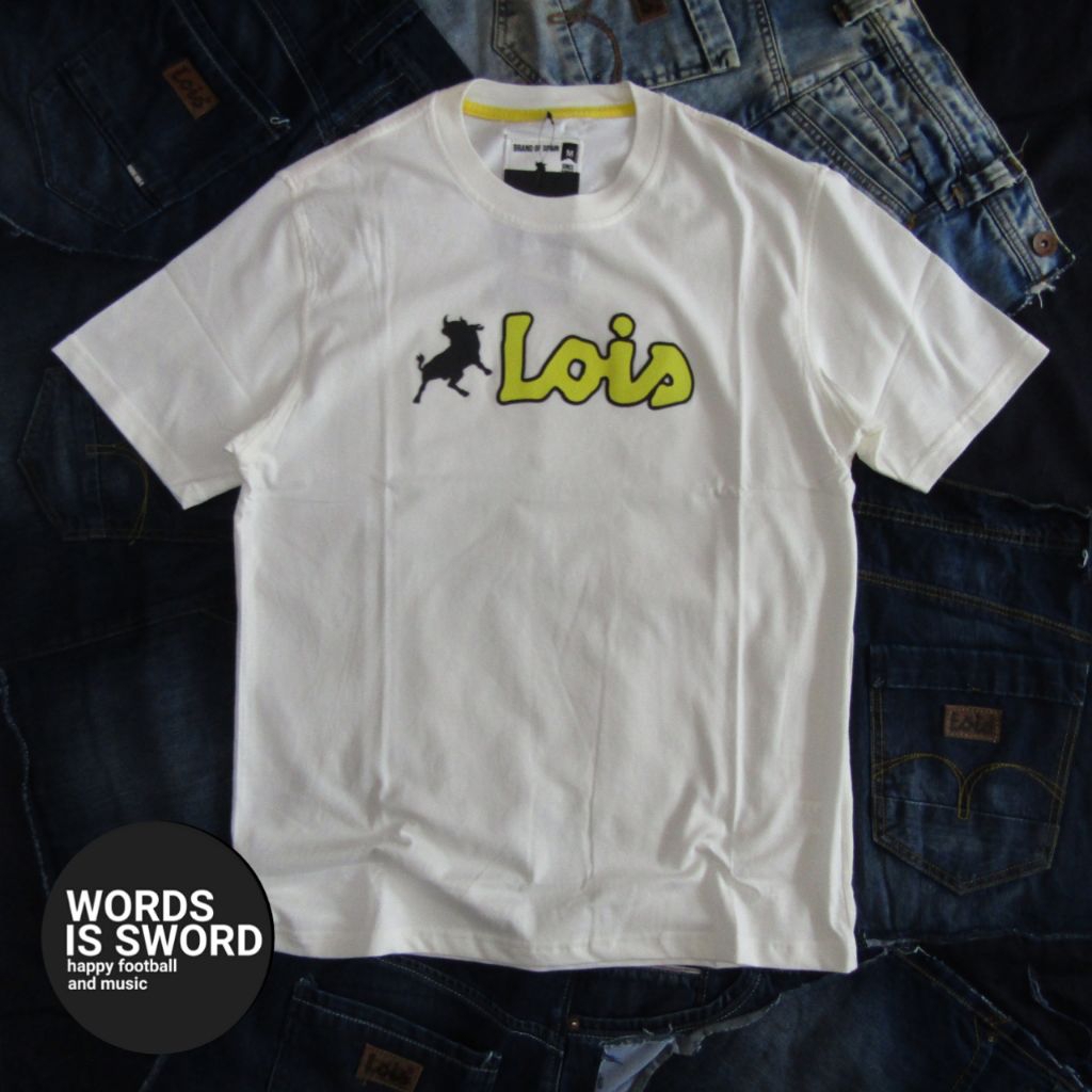 LOIS JEANS TSHIRT PUTIH ( BROKEN WHITE ) -KSL2494 -