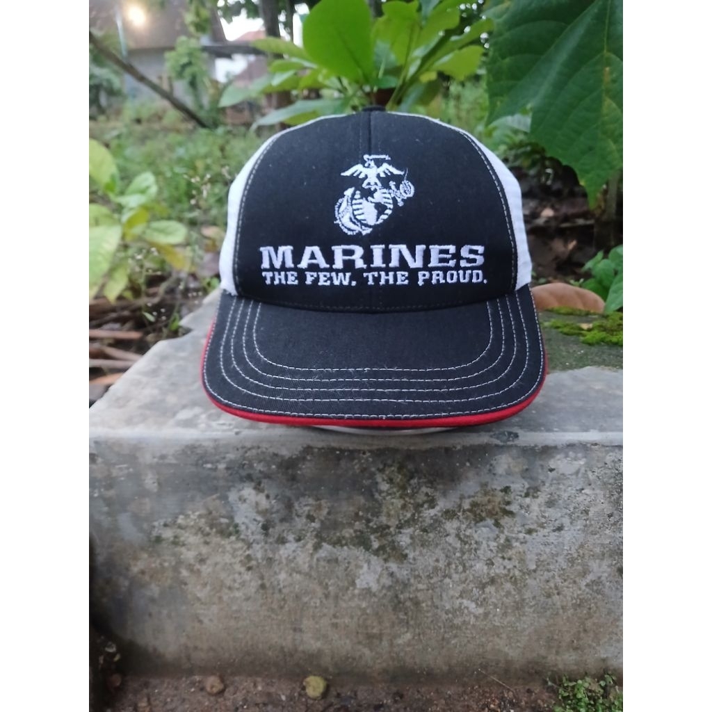 USMC Vintage Snapback Trucker Hat