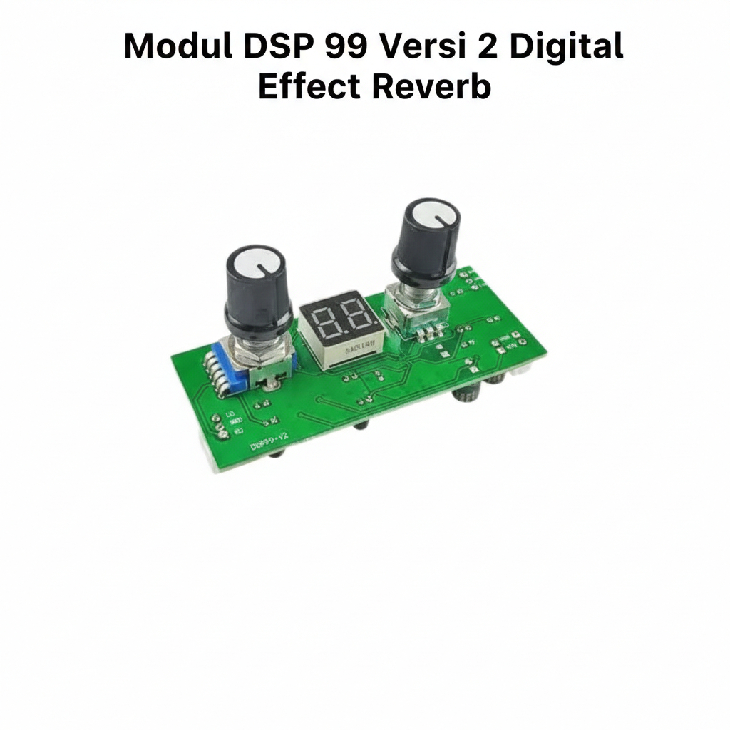 Kit Modul DSP 99 Versi 2 Digital Effect Reverb Vocal Nyess Kualitas Import - Grosir