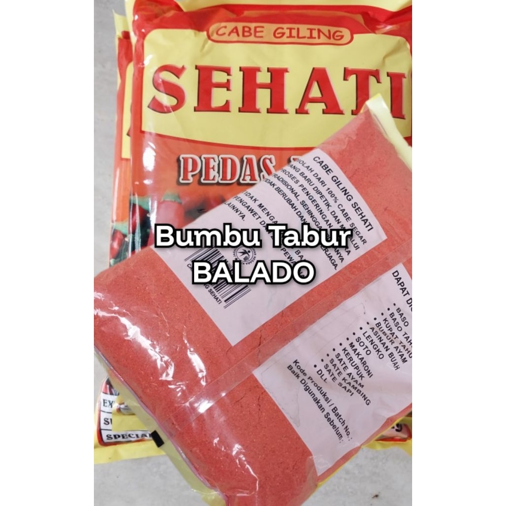 1Kg BUMBU TABUR BALADO ,BUMBU TABUR MAKANAN
