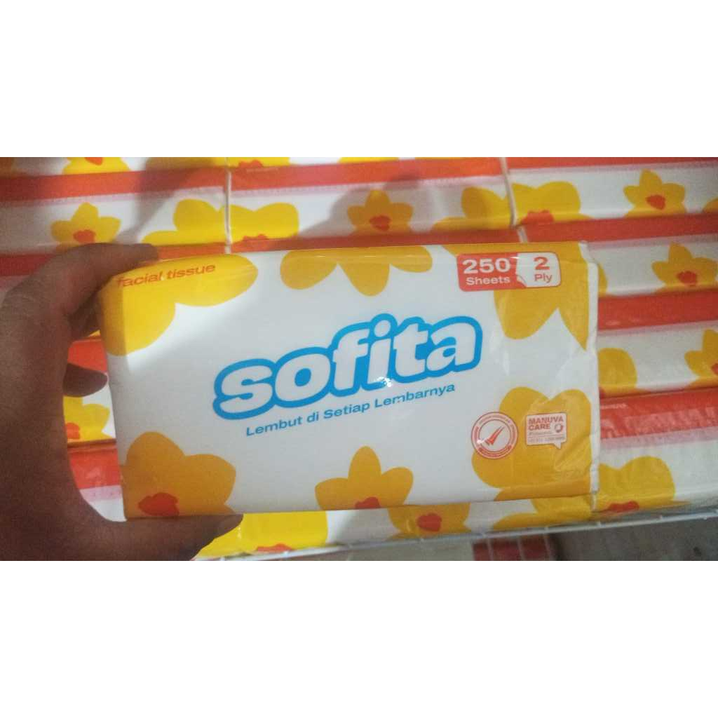 TISU SOFITA 250 LEMBAR / TISU WAJAH / TISU MURAH 250 LEMBAR