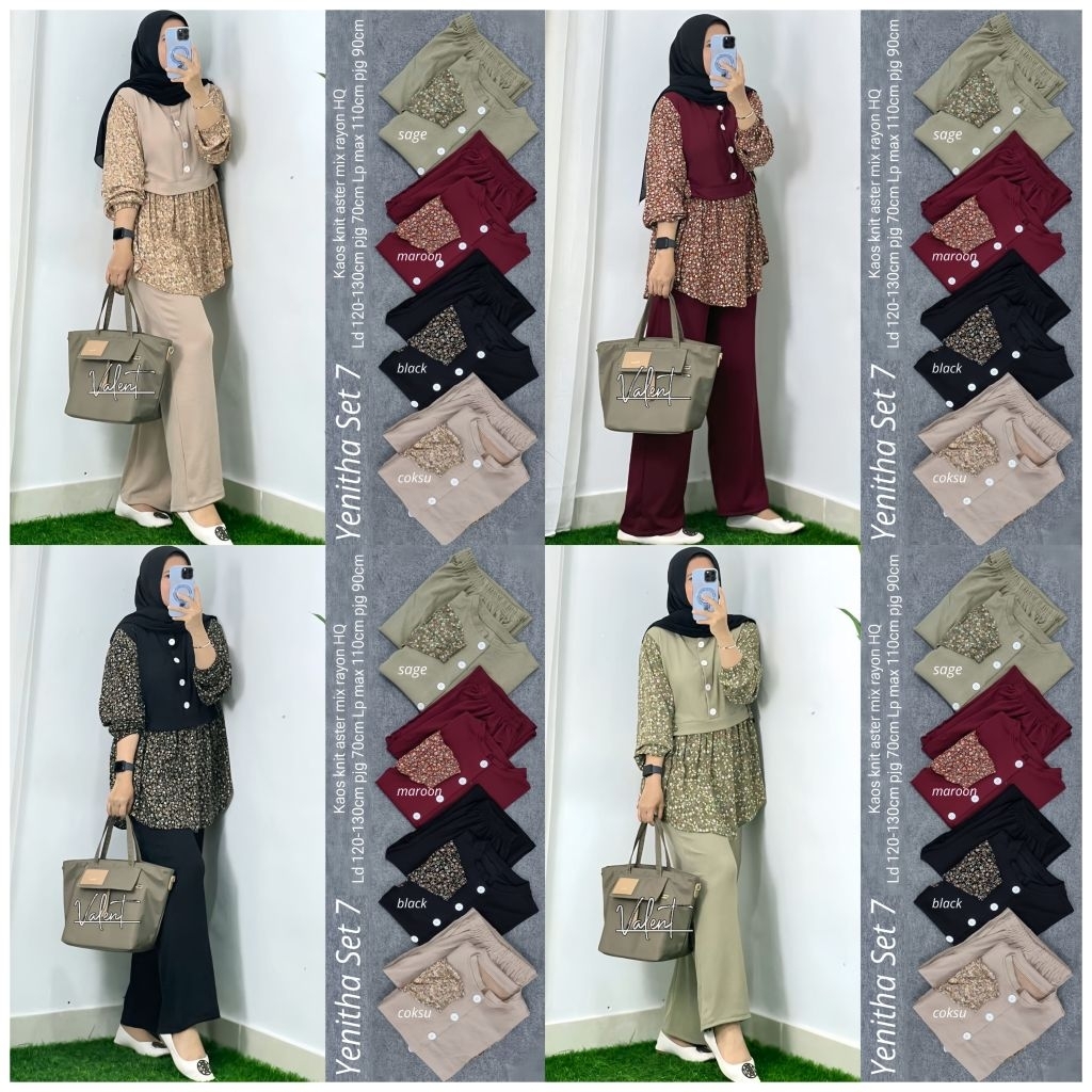 YENITHA/ PUYO/ VITRA/ SERLA SET BY AMA NAJWA