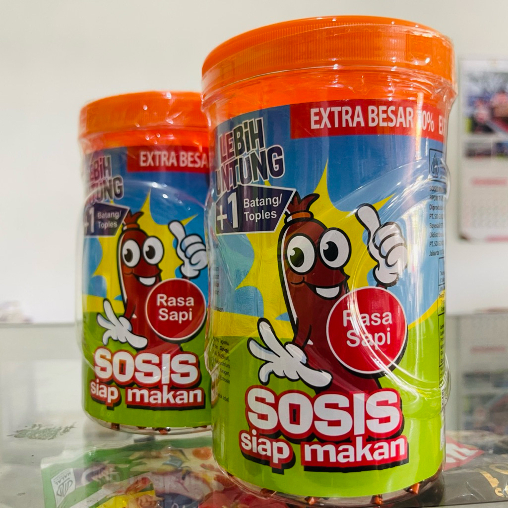 SOSIS SO NICE RASA SAPI EXTRA BESAR 20% N