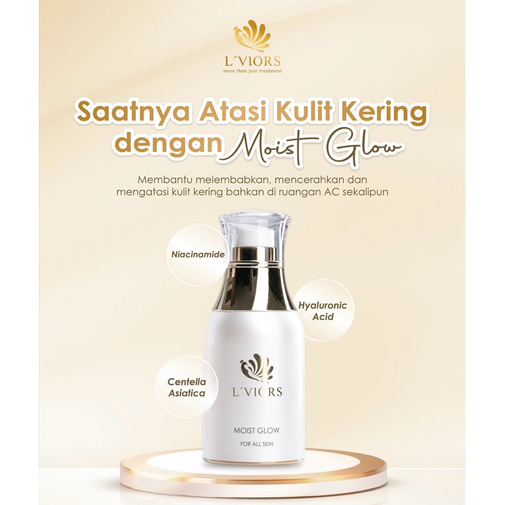 LViors Moist Glow Moisturizer 50ML Exp 31-05-2028