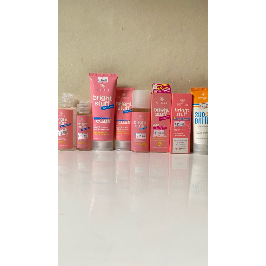 emina bright stuff skincare