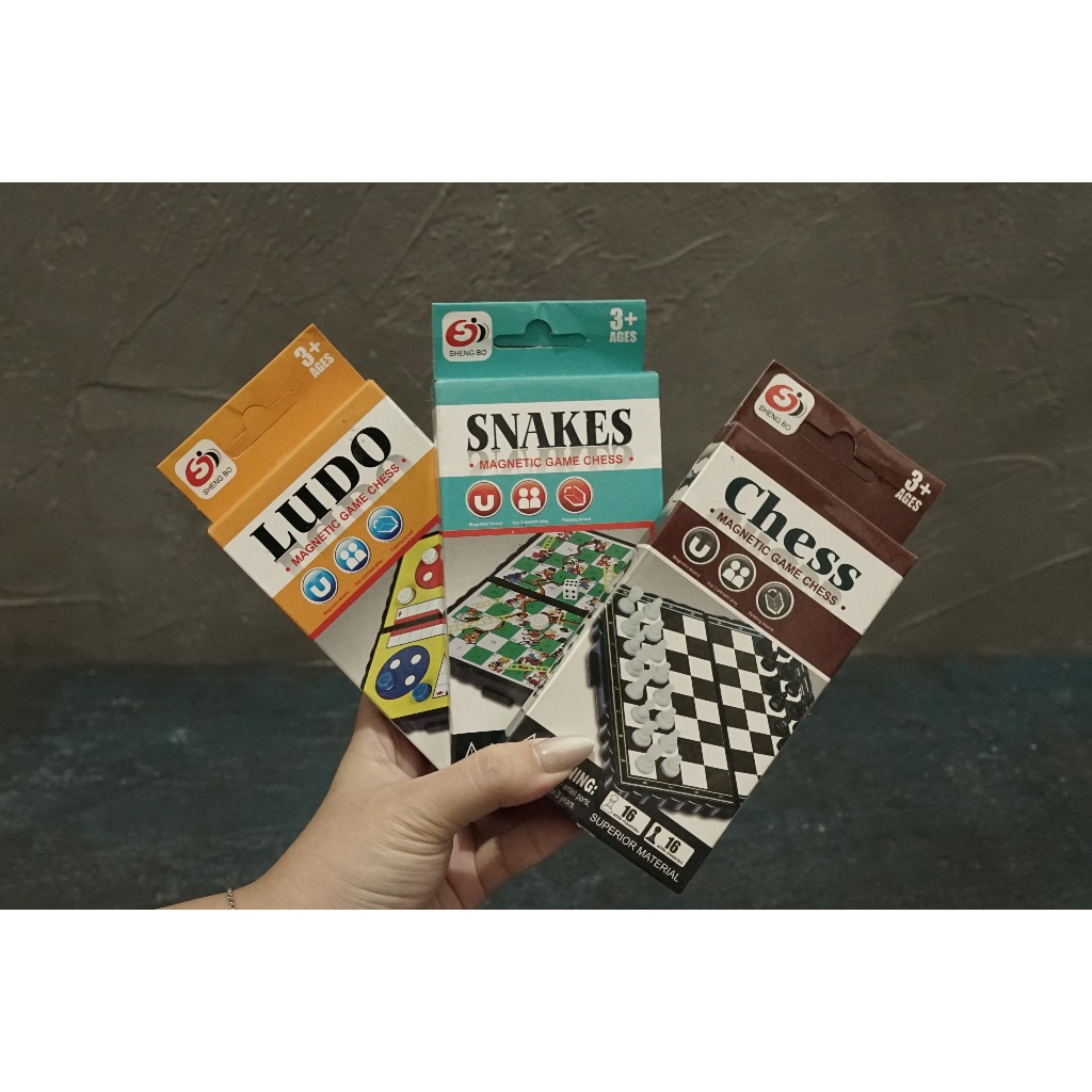 BOARD GAME Bundle LUDO CATUR ULAR TANGGA