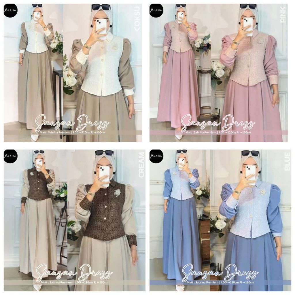 SAUSAN DRESS SABRINA PREMIUM