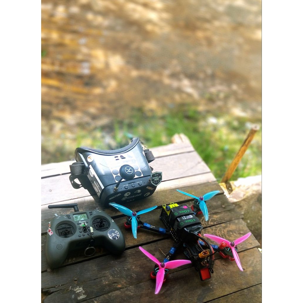 paket RTF fpv 5" inch freestyle