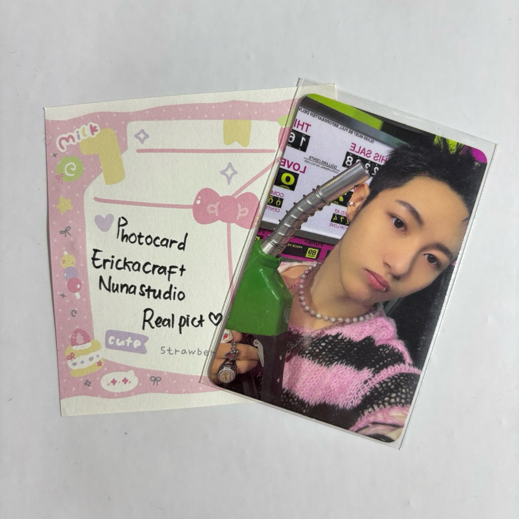 Photocard Renjun Glitch Mode Glitch Ver NCT Dream Official Renjun SPBU