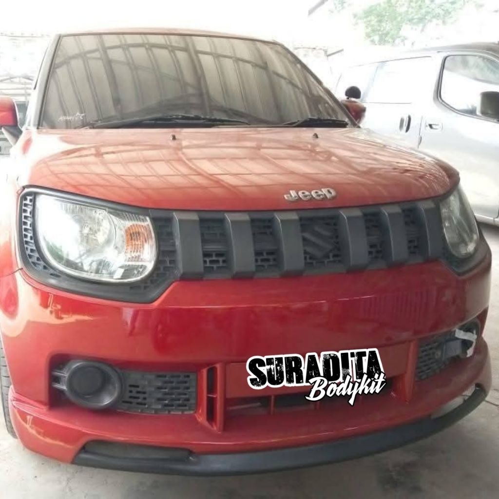 Bodykit ignis mix custom bumper belakang