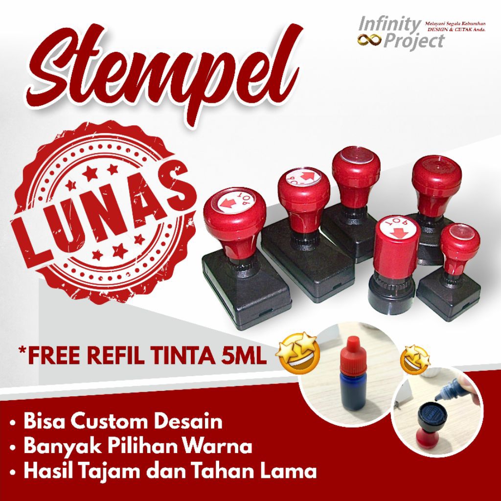 Harga stampel custom logo Terbaru Mei 2026 | BigGo Indonesia