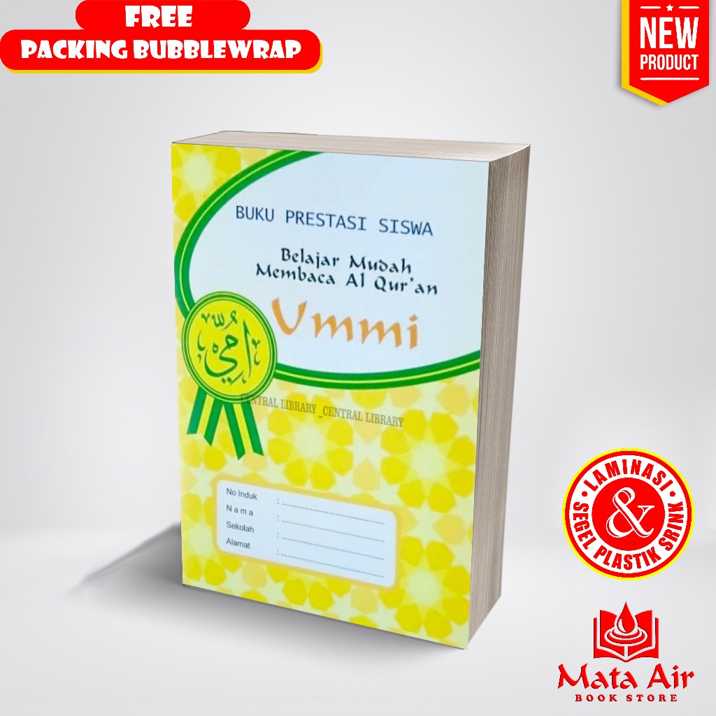 BUKU PRESTASI SISWA / SANTRI NGAJI Oleh Metode UMMI