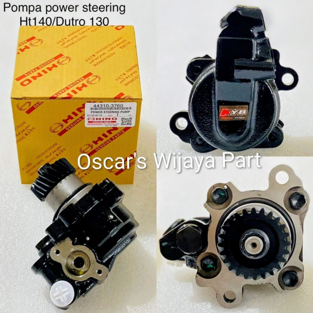 POMPA POWER STEERING HT140/HT130 DUTRO POWER STEERING PUMP MOBIL HINO HT 140/HT130 DUTRO ORIGINAL