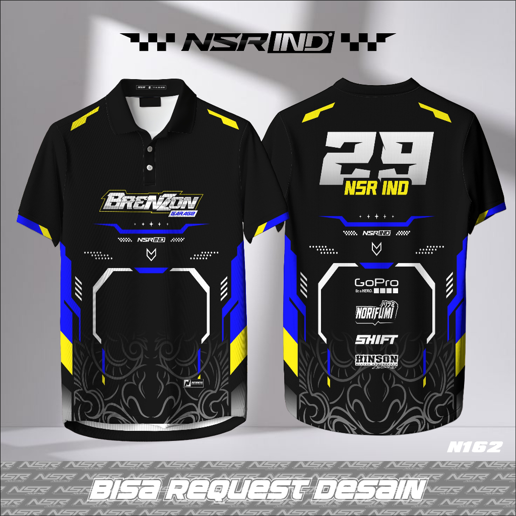 Jersey Custom Racing Nama Sendiri Full Print – Baju Jersey Printing Balap Sepeda Gaming karnaval sou