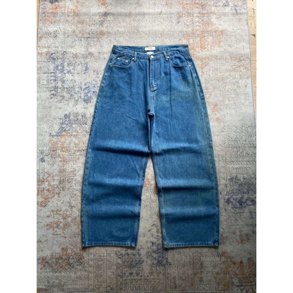 GLW easy wide baggy jeans indigo