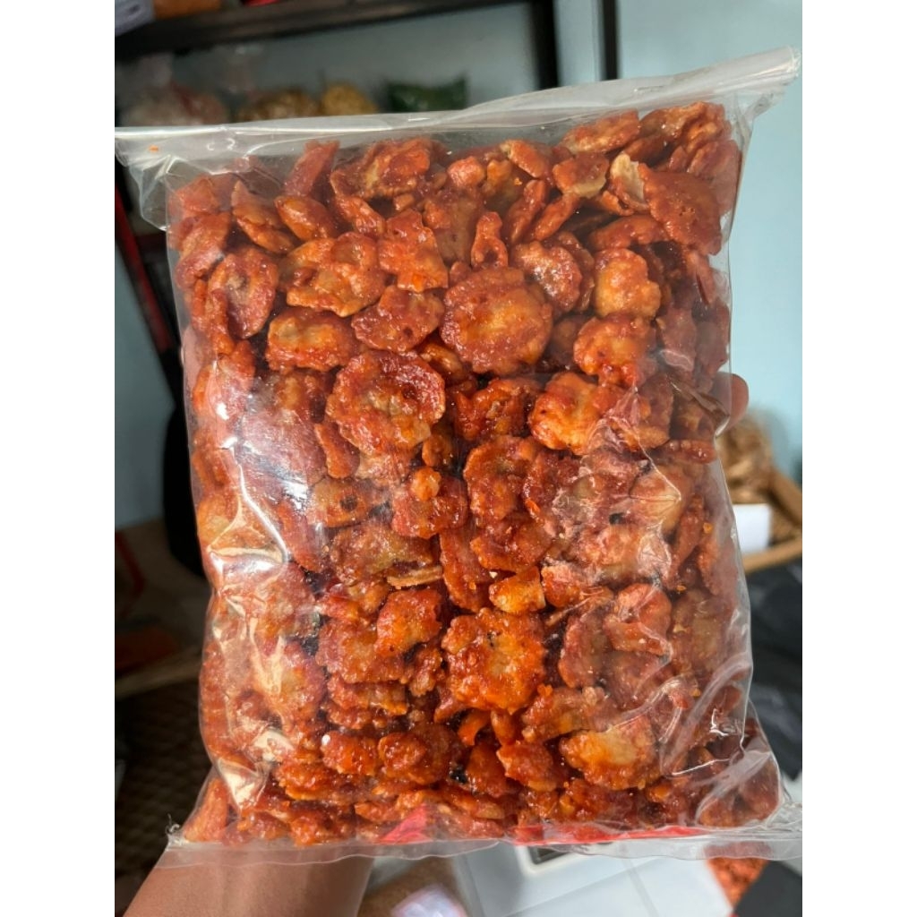 Emping Melinjo Pedas Manis Kiloan 1Kg