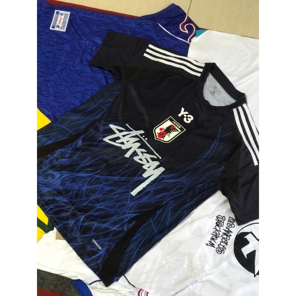 jersey Y3 japan x stussy blokecore limited