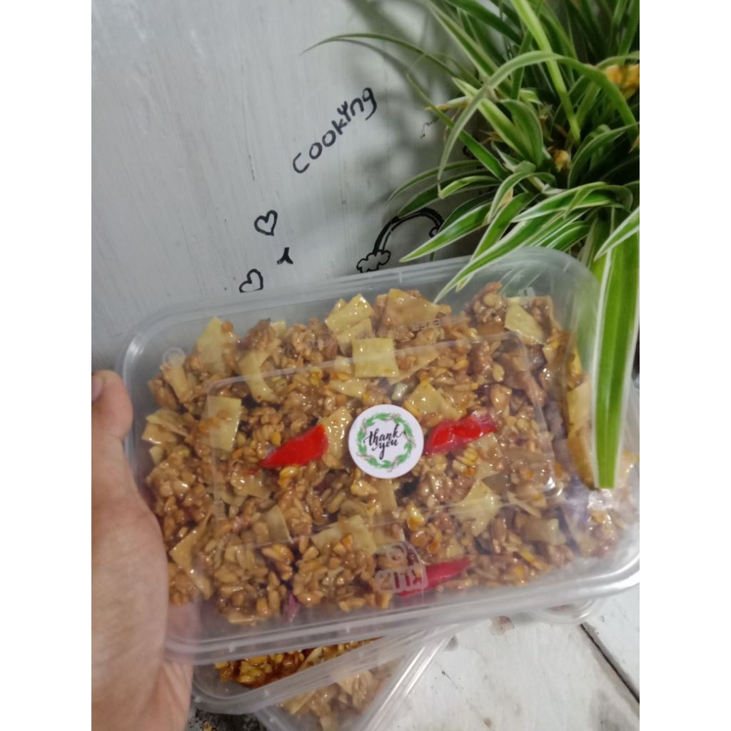 kering tempe pedas manis