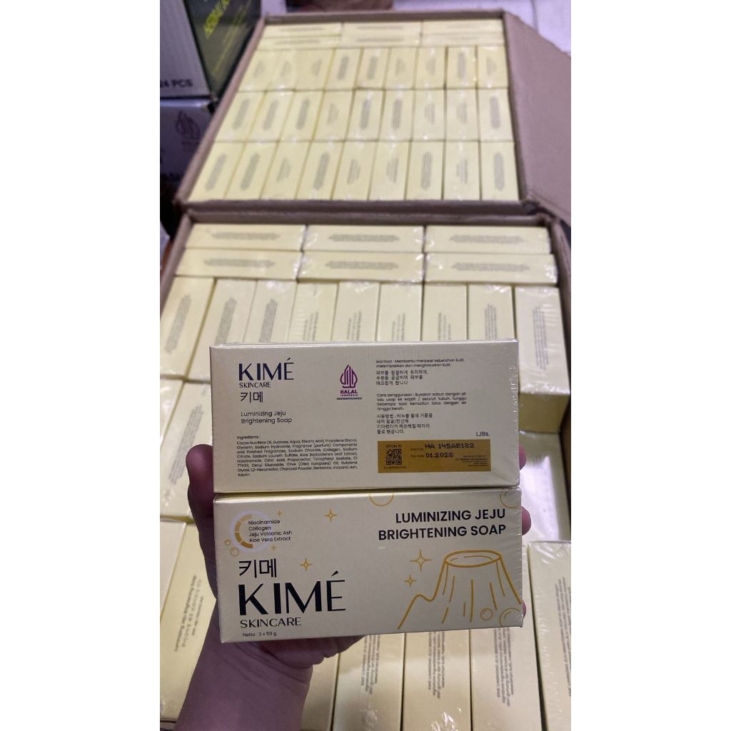 KIME BRIGTENING SOAP | SABUN KIME