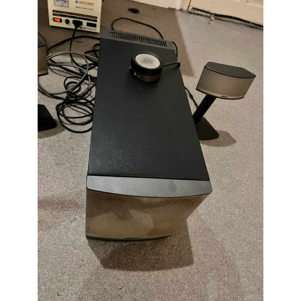 Speaker 2.1 Bose Companion 5 Kondisi Perlu Servis Bekas Second 2nd