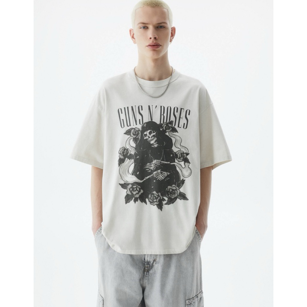 Pull&Bear - Guns N’ Roses T-shirt - S