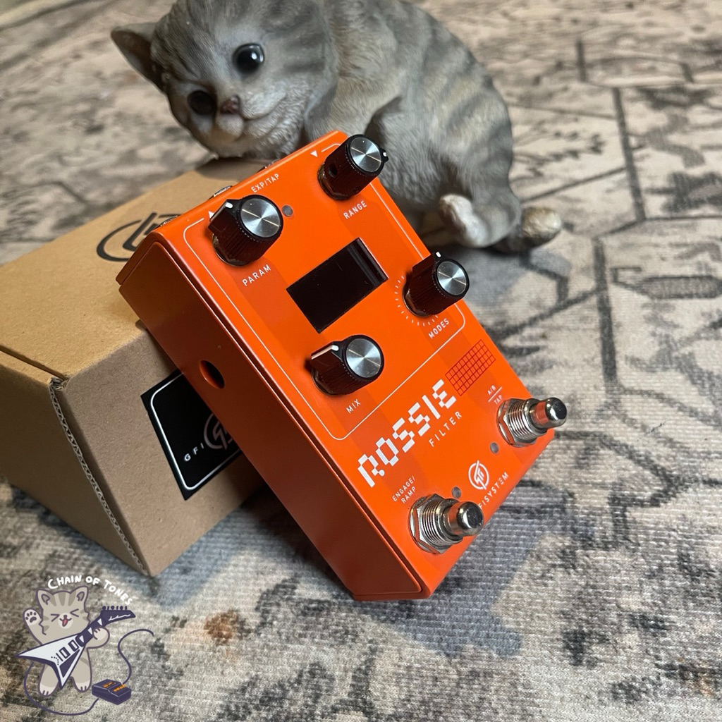 GFI SYSTEM ROSSIE Envelope Filter/Auto Wah Pedal Efek Gitar Bass Bekas