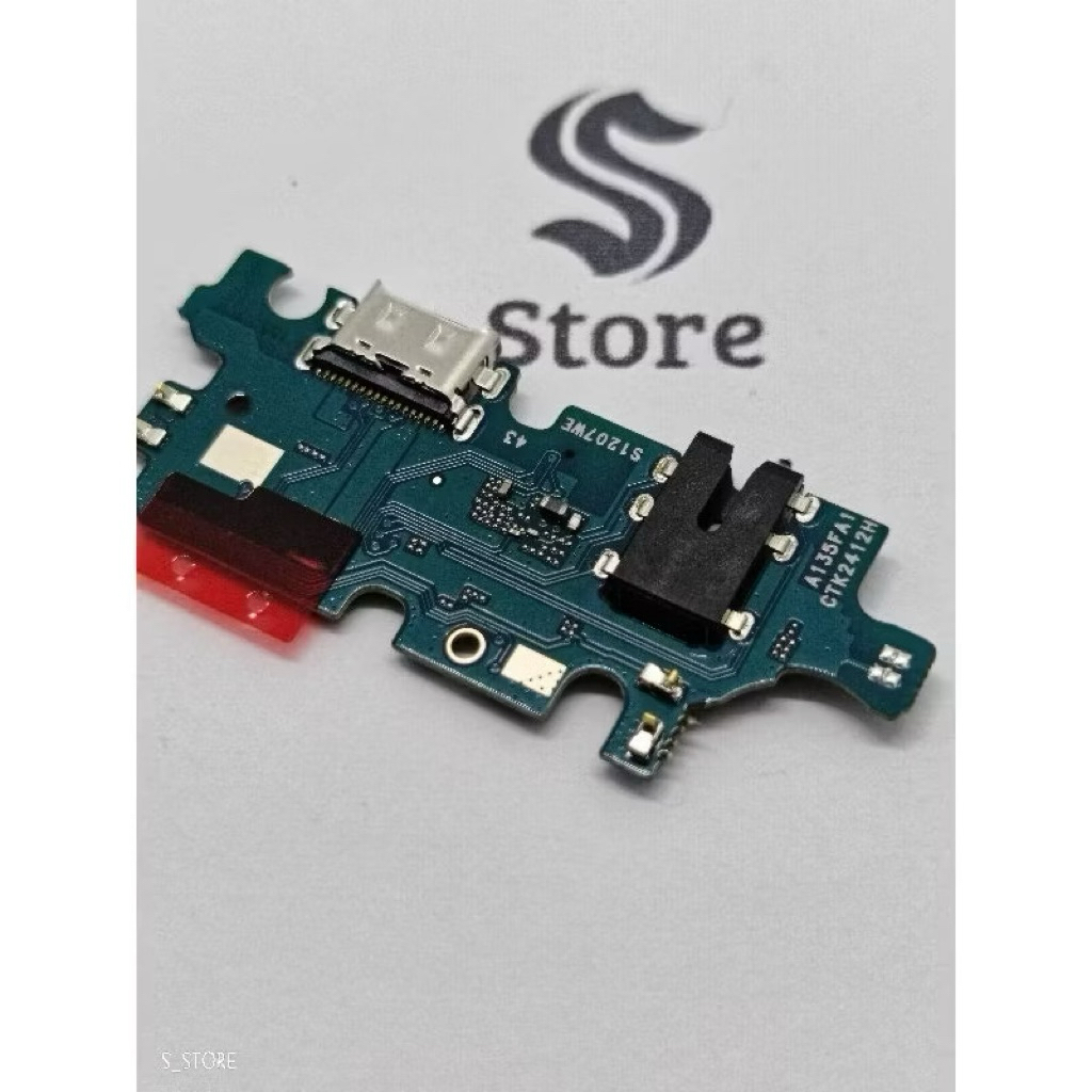 flexibel konektor cas papan cas connector charger Samsung galaxy a13 4g + ic original