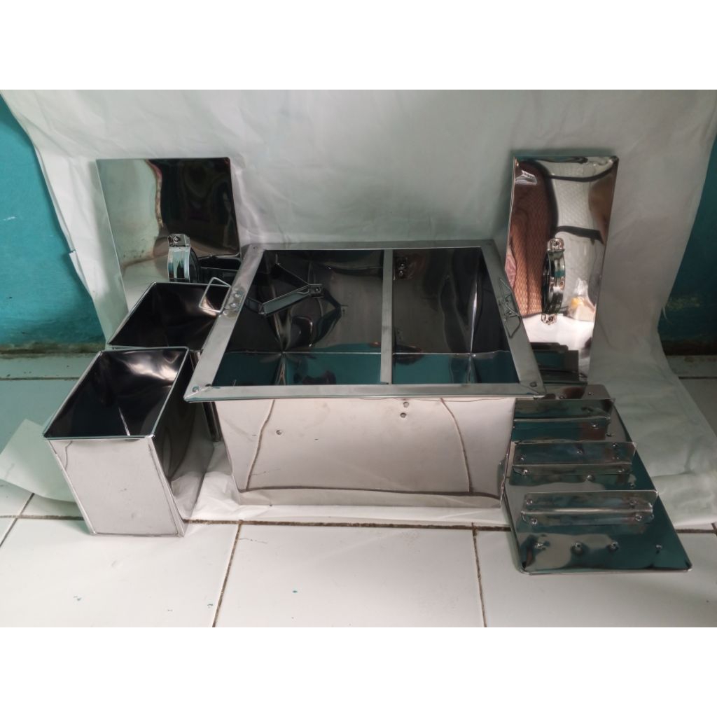 Dandang bakso malang sekat 4 ukuran 35cmx35cm