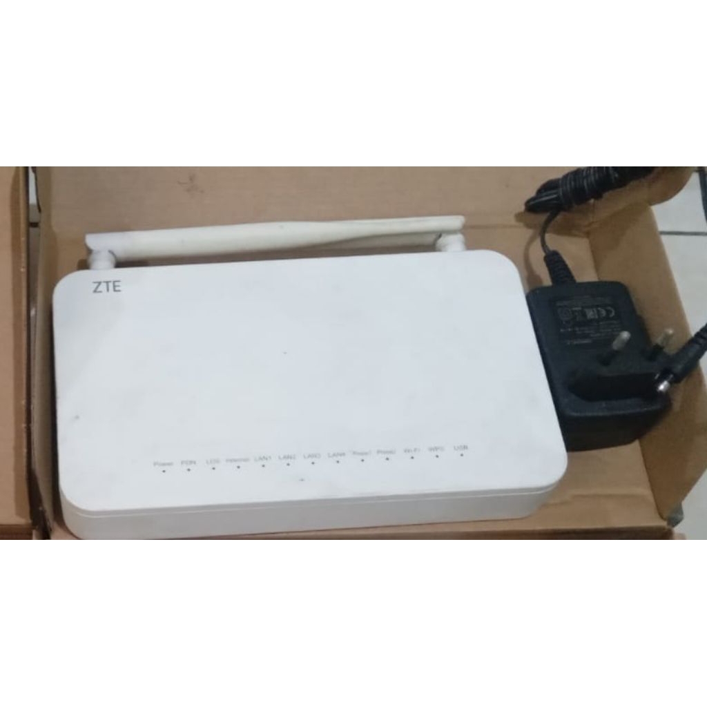 GPON ONT ZXHN ZTE F609 VERSI 3 FO BIRU