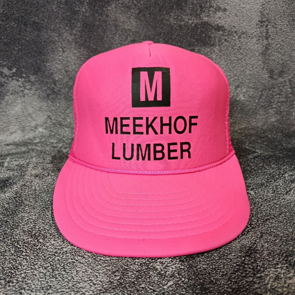 Digidegu Topi Trucker NISSIN CAP Pink Stabilo