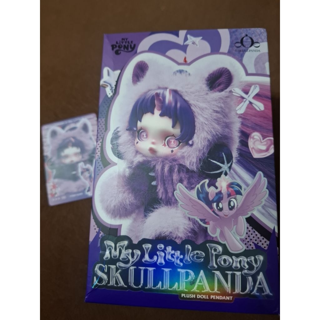 POPMART SKULLPANDA X MY LITTLE PONY X TWILIGHT SPARKLE
