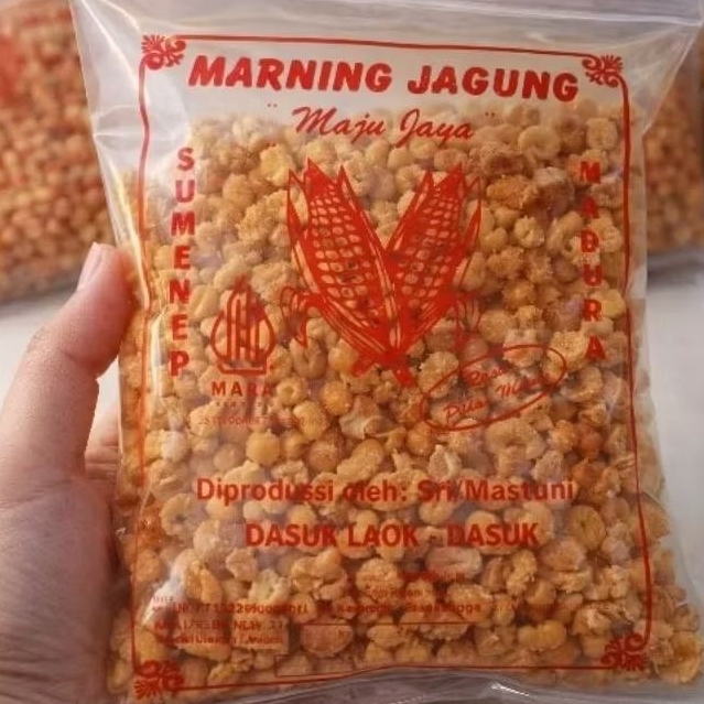 (MAJU JAYA) Marning Jagung Pedas Manis Khas Sumenep Madura 250/300/500/1000 gr