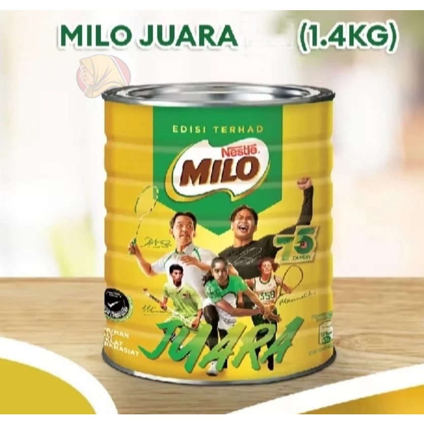 Milo Bubuk 1,4Kg milo kaleng