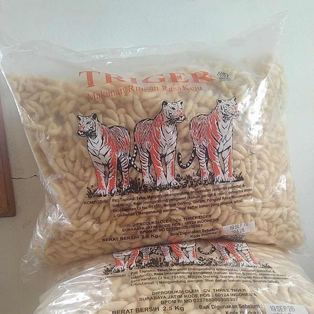 [1 Bal Isi 2,5Kg] Bidaran Keju Mini Triger Bal