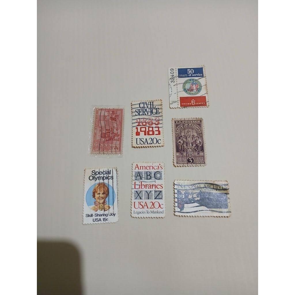 Perangko Jadul (USA) Original