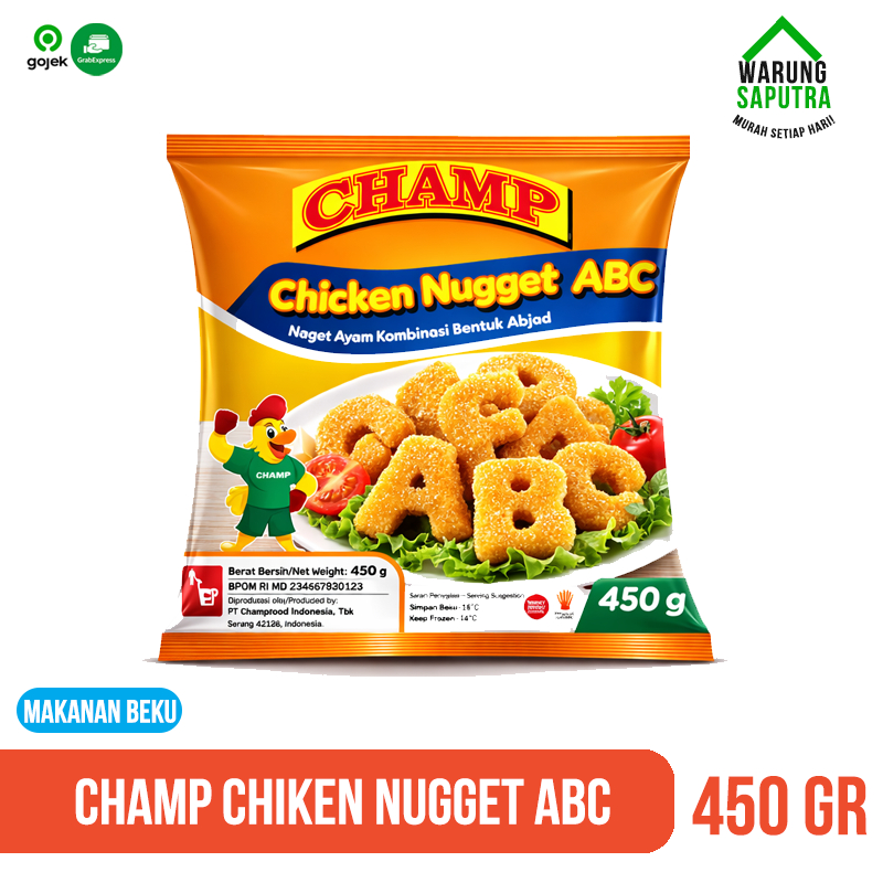 Naget Champ / Nugget Ayam ABC / Chicken Nugget ABC