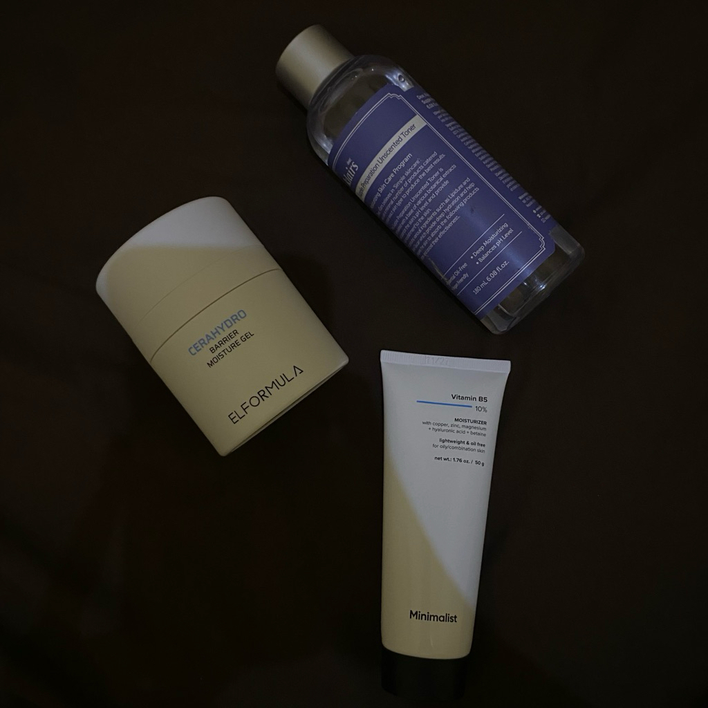 Preloved Elformula / Minimalist / Dear Klairs Toner / TWC Reveline