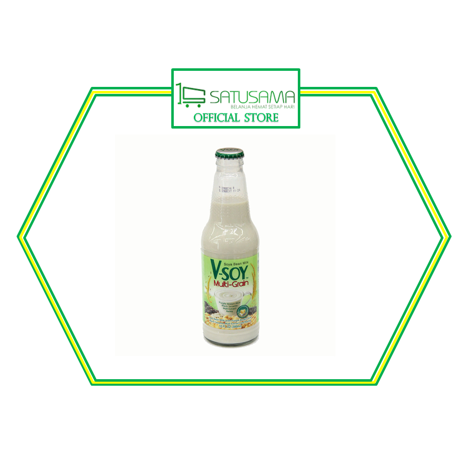 V-SOY MULTIGRAIN GLASS BOTTLE 300 ML