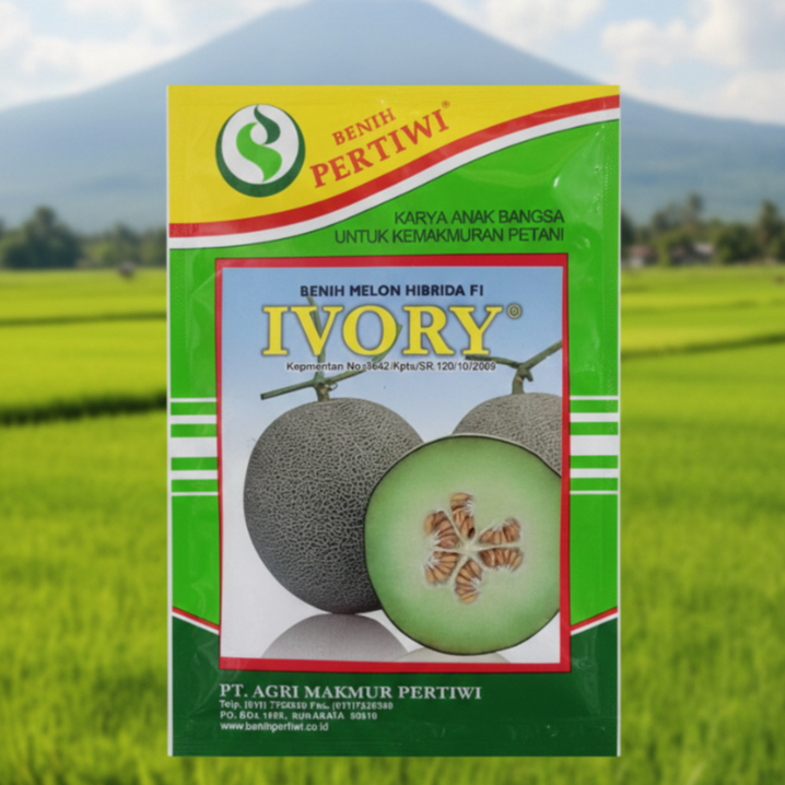 Benih Melon Ivory F1 Benih Pertiwi EXP 03 2027