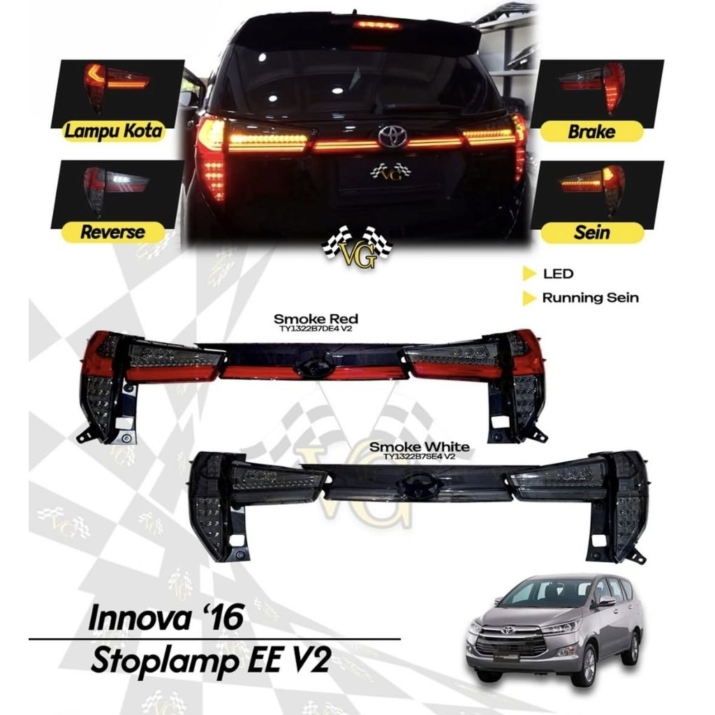 Stoplamp Led Innova Reborn model Lexus