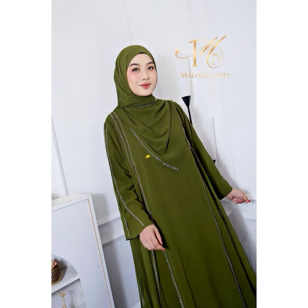 Mazaya abaya Label Madani