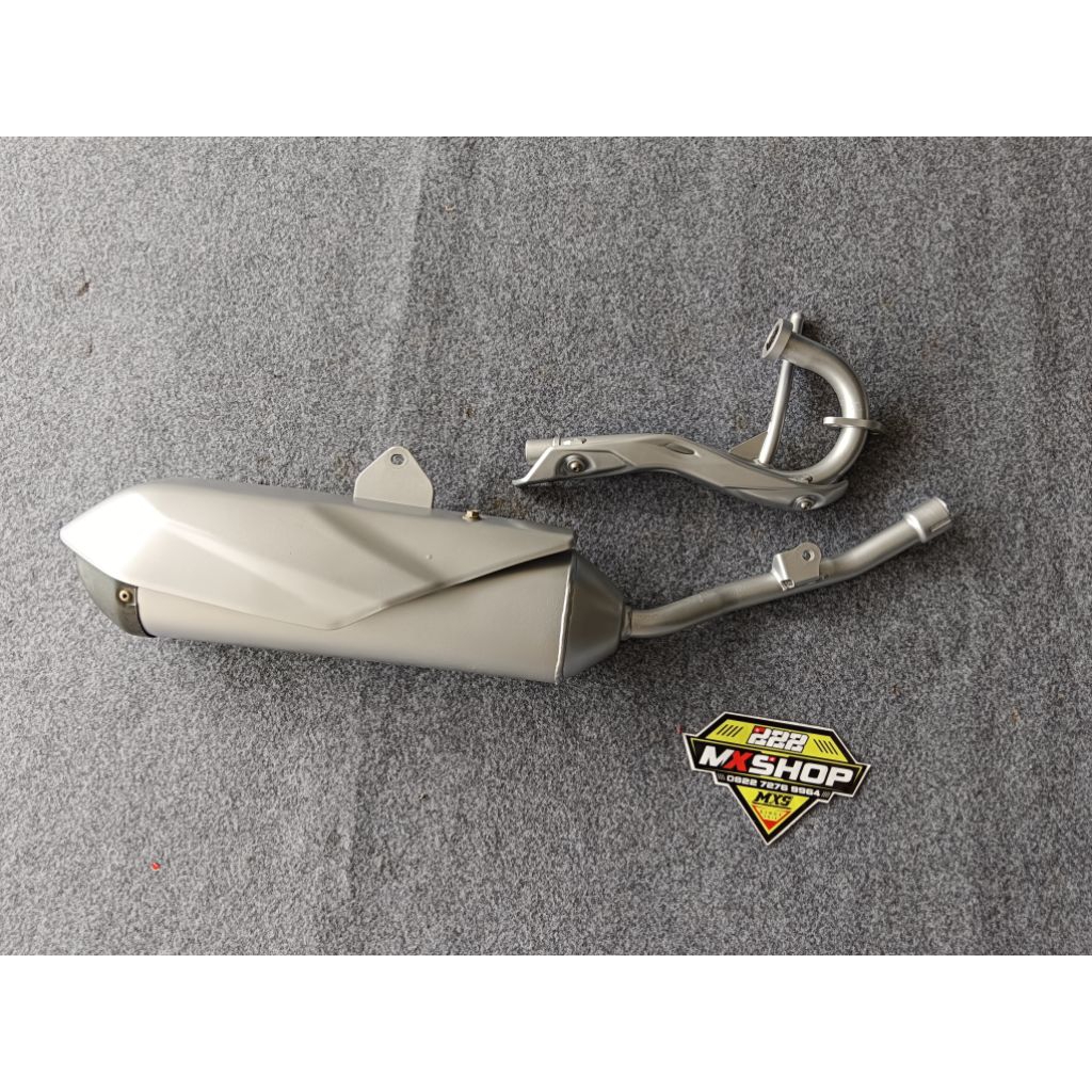 KNALPOT KLX BF ORIGINAL KENALPOT KLX ORI