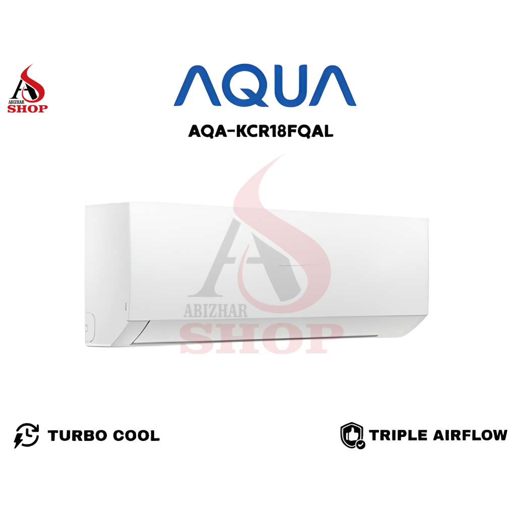 Aqua Air Conditioner AC Split 2 Pk Turbo Cool Hemat Daya Anti Karat AQA-KCR18FQAL
