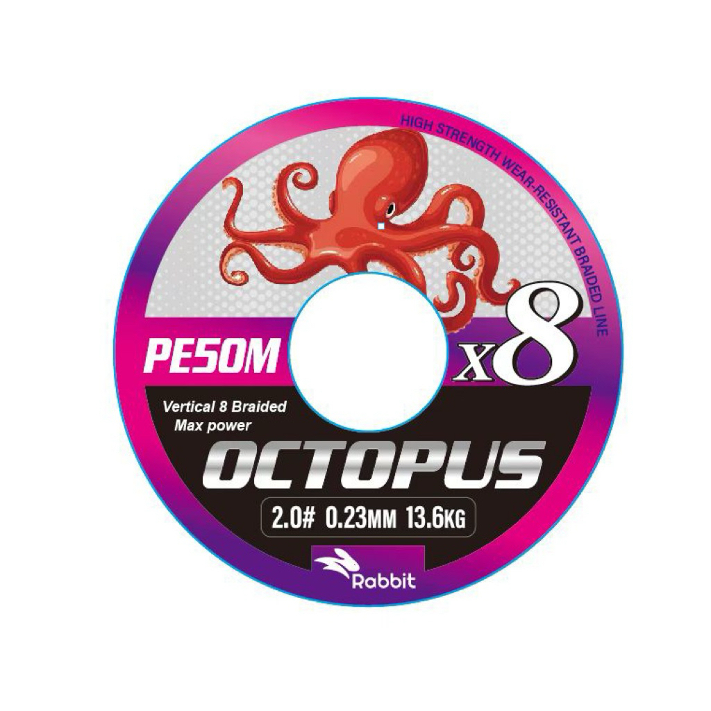 senar pe koinobori kento / octopus x8 black color 50 mtr conecting spool