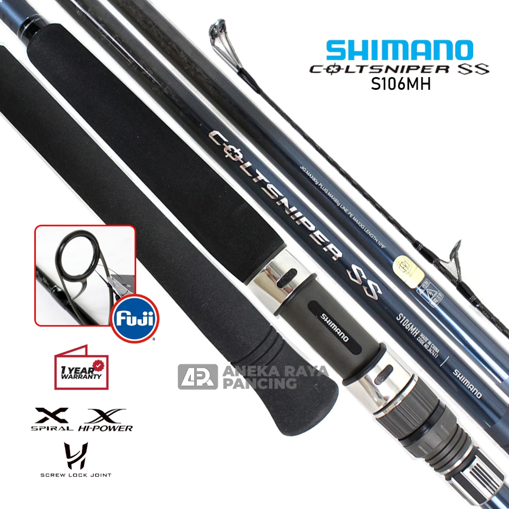 Joran Shimano Coltsniper SS S96MH 2019 / Joran Laut Terbaik / Joran Shimano Garansi Resmi