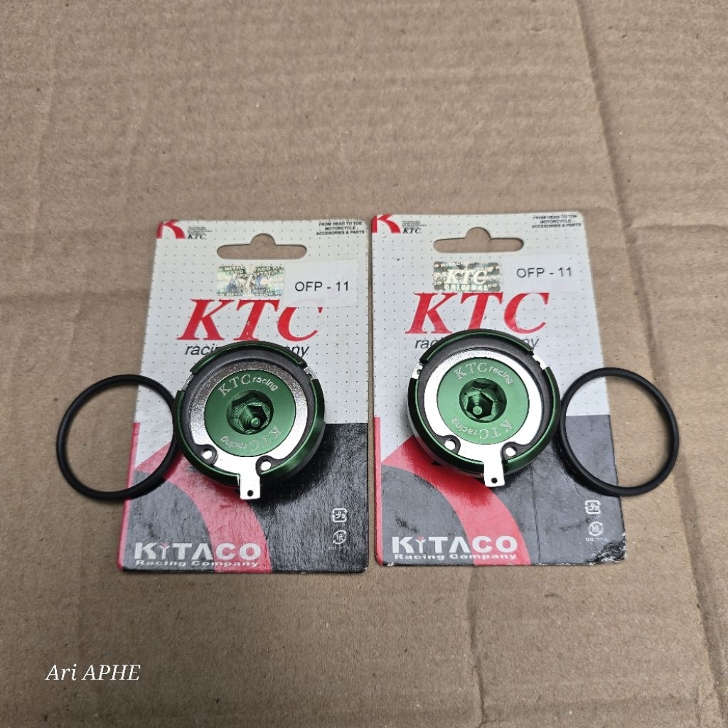 baut tutup cover as shock depan KTC KYTACO kawasaki NINJA 250 FI OLD